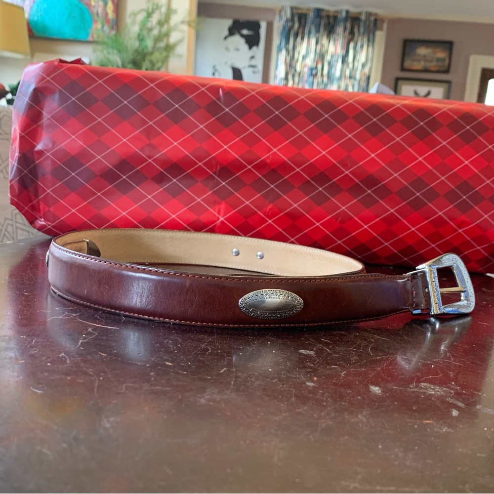 Men’s leather belt